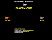 Tablet Screenshot of flavam.com